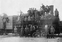 Железная дорога (поезда, паровозы, локомотивы, вагоны) - Паровоз серии Ол.3586