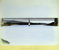 Железная дорога (поезда, паровозы, локомотивы, вагоны) - Мост через реку Двину