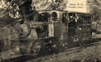 Железная дорога (поезда, паровозы, локомотивы, вагоны) - Пассажирский поезд на Выксунской узкоколейной ж.д.