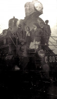 Железная дорога (поезда, паровозы, локомотивы, вагоны) - Пассажирский паровоз С.803