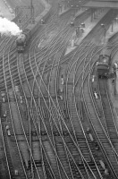 Железная дорога (поезда, паровозы, локомотивы, вагоны) - Подход к вокзалу Ньюкасл