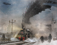 Железная дорога (поезда, паровозы, локомотивы, вагоны) - Москва