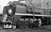 Железная дорога (поезда, паровозы, локомотивы, вагоны) - Пассажирский паровоз П36-0224 по прозвищу 