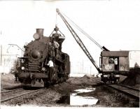 Железная дорога (поезда, паровозы, локомотивы, вагоны) - Экипировка углем паровоза серии ФД