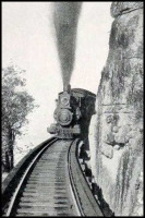 Железная дорога (поезда, паровозы, локомотивы, вагоны) - Опасный поворот
