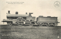 Железная дорога (поезда, паровозы, локомотивы, вагоны) - Шотландский Экспресс с локомотивом 3105 Джини Динс