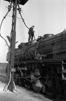 Железная дорога (поезда, паровозы, локомотивы, вагоны) - Экипировка паровоза песком