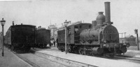 Железная дорога (поезда, паровозы, локомотивы, вагоны) - Паровоз серии Х на Курском вокзале