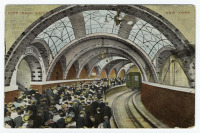 Железная дорога (поезда, паровозы, локомотивы, вагоны) - Станция метро Сити Холл