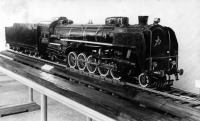Железная дорога (поезда, паровозы, локомотивы, вагоны) - Модель паровоза ФД20-05