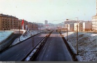Минск - Партизанский проспект в январе 1973 г. (1)