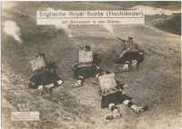 Войны (боевые действия) - Королевские шотландцы на линии фронта, 1914-1918