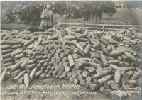 Войны (боевые действия) - Трофейные французские снаряды, 1914-1918