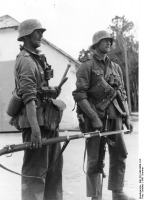 Войны (боевые действия) - Немецкие пехотинцы летом 1941