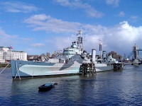 Корабли - Британский лёгкий крейсер «Белфаст» на вечной стоянке в Лондоне