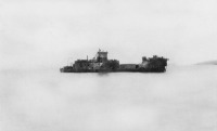 Корабли - Советское десантное судно американского производства ДС-5 ( USS LC1_525). Курильские острова, август 1945