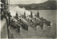 Корабли - Подводные лодки в заливе Бантри. Ирландия, 1914-1918