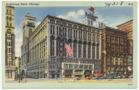 Чикаго - Чикаго. Отель Аудиториум, 1930-1945