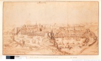Марсель - Марсилия. Панорама города, 1600-1699
