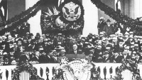 Вашингтон - President Franklin Delano Roosevelt delivers his fourth Inaugural Address, January 20th, 1945 США,  Вашингтон (округ Колумбия)