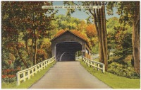 Штат Вермонт - Крытый мост в Ратленде, Вермонт