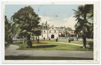 Лос-Анджелес - Лос-Анджелес. Старая часовня Миссии, 1899