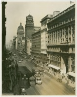 Сан-Франциско - Вид улицы Сан-Франциско, 1862-1963