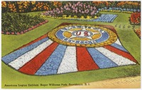 Провиденс - Эмблема Американского Легиона в парке Роджер Уильямс