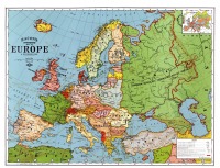 Карты стран, городов - Карта європи 1923 року.