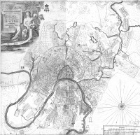 Карты стран, городов - Карта Москвы 1739 год