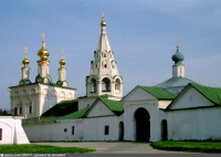 Рязань - Богоявленская церковь, колокольня и Преображенский собор