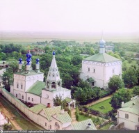 Рязань - Спасский монастырь с северо-запада