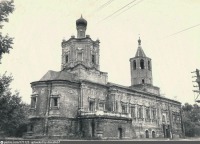 Рязань - Солотча. Рождество-Богородицкий монастырь. Церковь Сошествия святого духа до восстановления