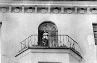 Рязань - Рязань. Улица  Дзержинского. На балконе дома №18.