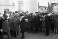 Рязань - Демонстранты на улице Каляева.