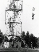 Рязань - РВДКУ. Тренировочные прыжки с парашютной вышки.