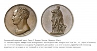 Медали, ордена, значки - Медаль «Памятник в Шарлоттенбурге» (1817 год)