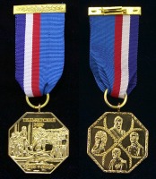 Медали, ордена, значки - Медаль «В память 200-летия заключения Тильзитского мира»