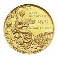 Медали, ордена, значки - Олимпийские наградные медали . Игры XXVI Олимпиады 1996 года в Атланте (США) 19 июля – 4 августа