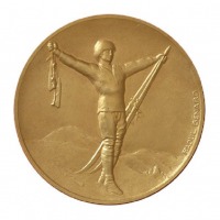 Медали, ордена, значки - Олимпийские наградные медали. I Олимпийские зимние игры 1924 года в Шамони (Франция) 25 января – 4 февраля