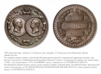 Медали, ордена, значки - Медаль «В память 50-летия Санкт-Петербургского Практического технологического института»