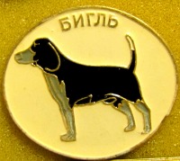 Медали, ордена, значки - Значки, посвящённые породам собак.