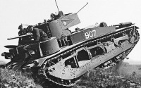 Военная техника - Средний танк «Виккерс» Mk III. 1934 год