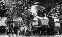 Военная техника - Танки «Рено» FT31 на маневрах французской армии. Конец 1930-х годов