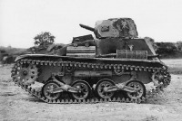 Военная техника - Японский малый танк 2594. Его боевая служба продолжалась до 1943 года