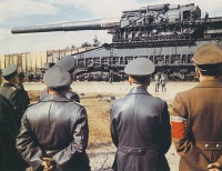 Военная техника - сверхтяжелое 800-мм железнодорожное орудие «Дора»