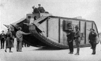 Военная техника - Американский паровой гусеничный танк