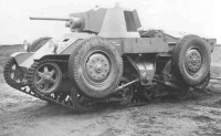 Военная техника - Колесно-гусеничный танк Landsverk  L-30