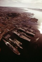 Бремертон - Puget Sound Naval Shipyard, July 1974 США, Вашингтон (штат)