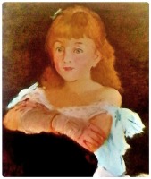 Картины - Портрет Лины Кампеноню. 1878